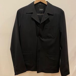Kooples Black Wool Suit Set
